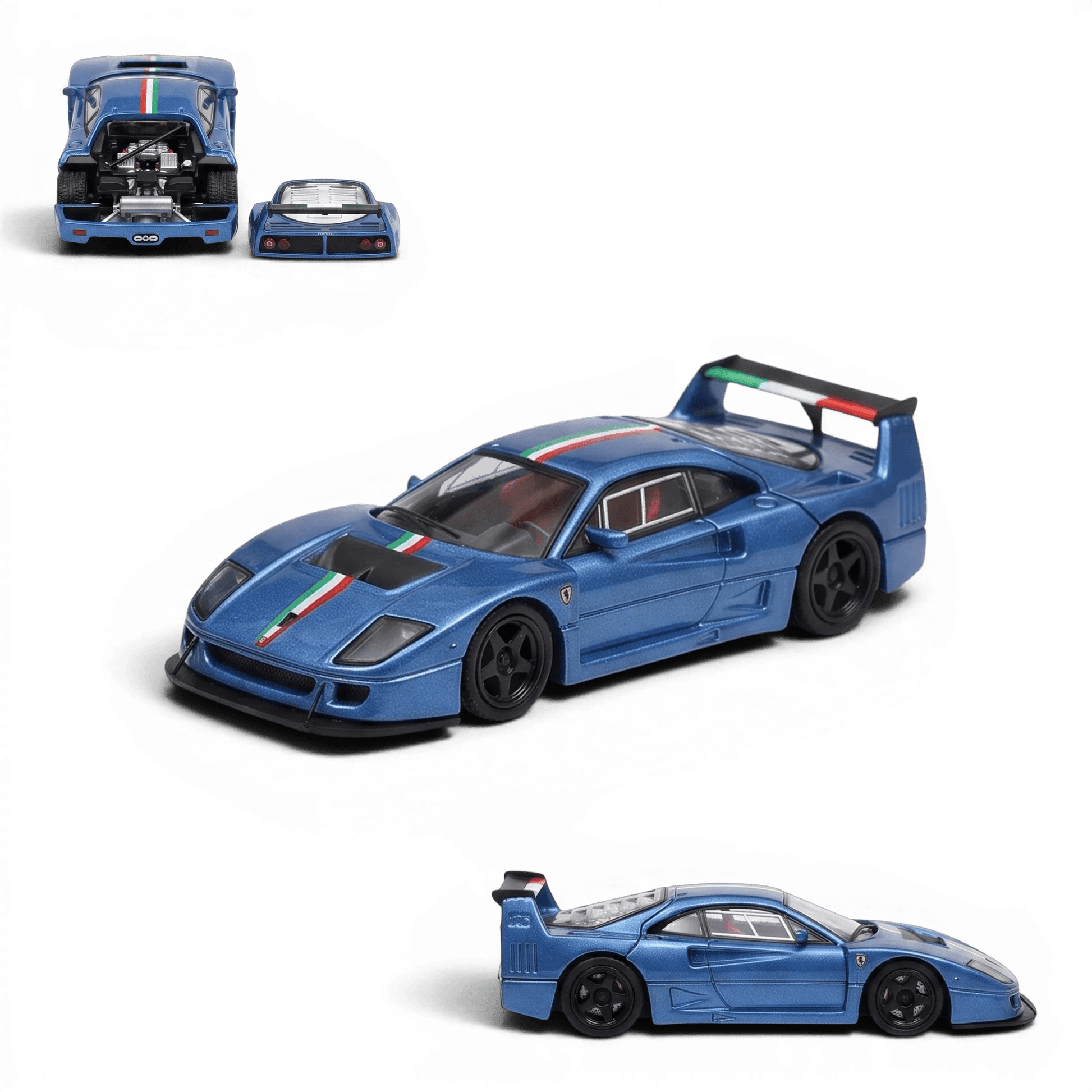 Ferrari F40 LM Diecast With Removable Tail Cover