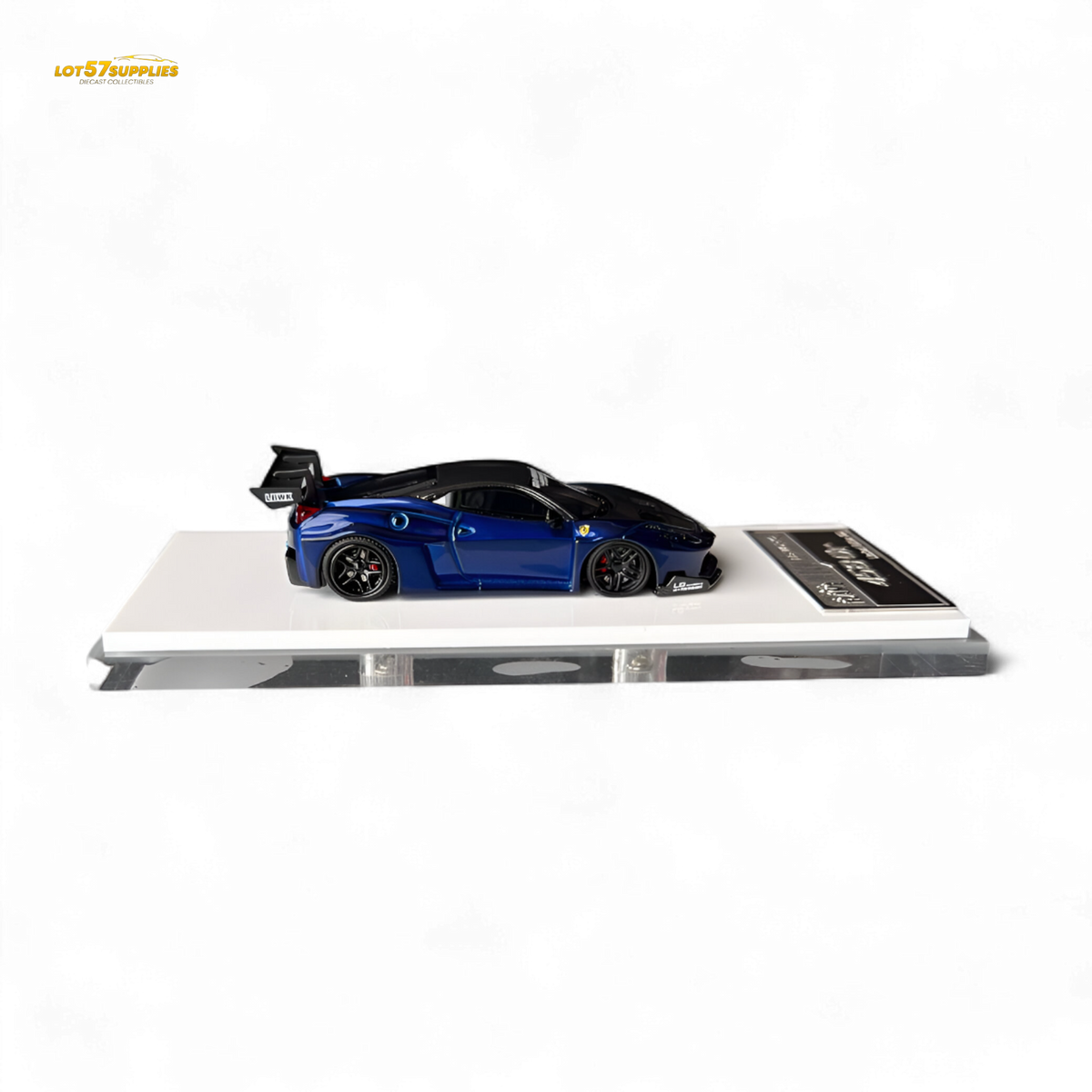 Ferrari LB458GT Diecast | Liberty Walk 1/64 Resin | Toylandeu™