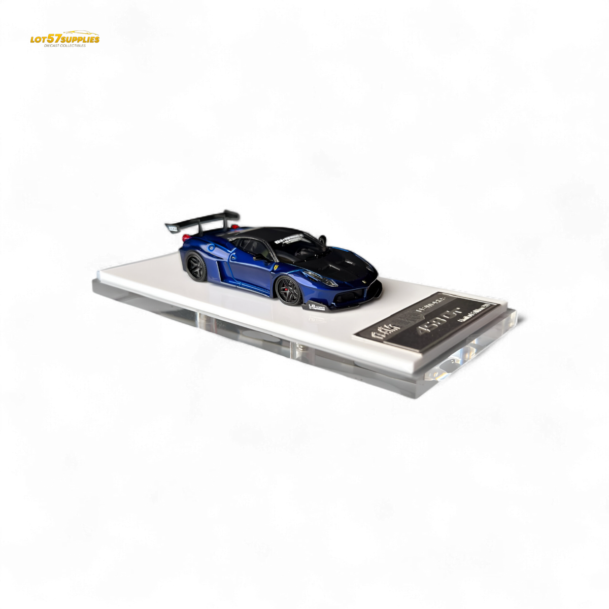 Ferrari LB458GT Diecast | Liberty Walk 1/64 Resin | Toylandeu™