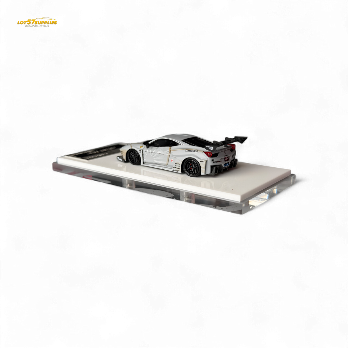 Ferrari LB458GT Resin Model | 1:64 Scale Liberty Walk | Toylandeu™