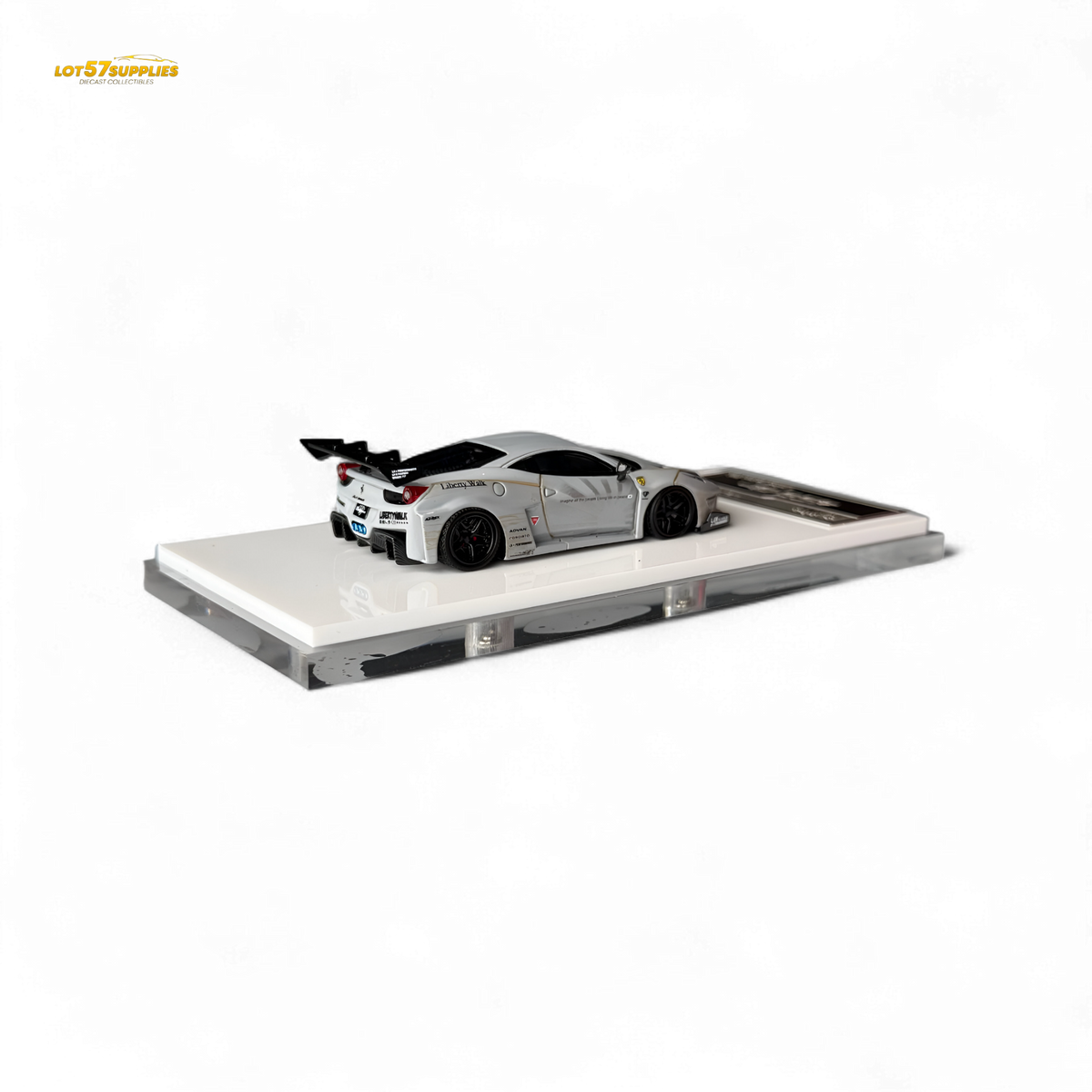 Ferrari LB458GT Resin Model | 1:64 Scale Liberty Walk | Toylandeu™