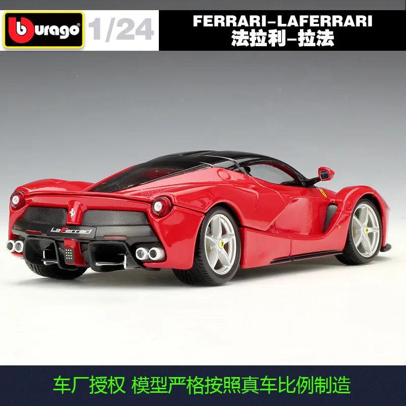  Ferrari Laferrari Aperta Diecast | 1:24 Scale | Toylandeu™ 