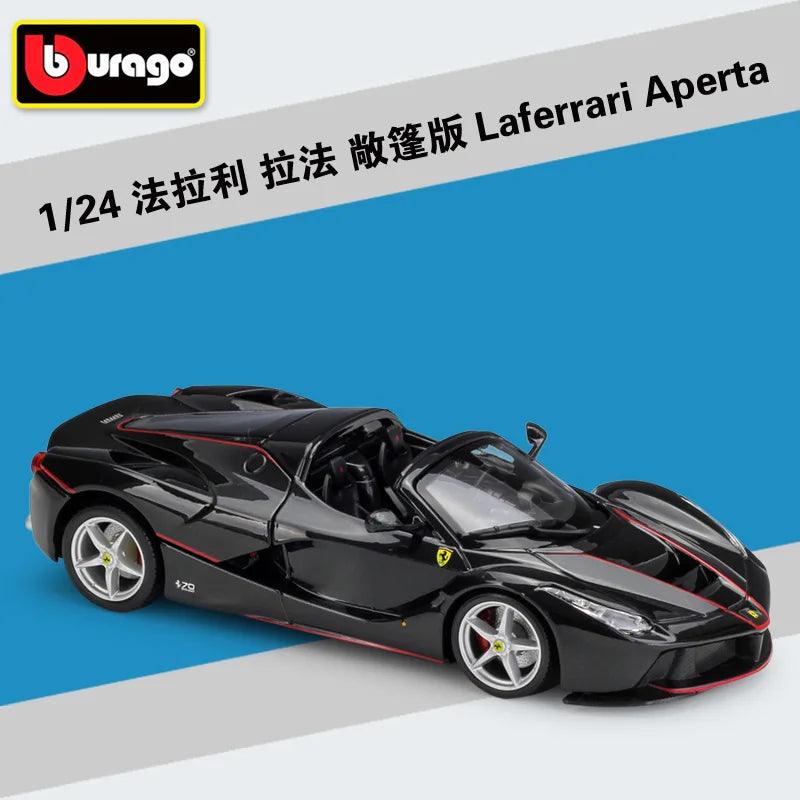  Ferrari Laferrari Aperta Diecast | 1:24 Scale | Toylandeu™ 