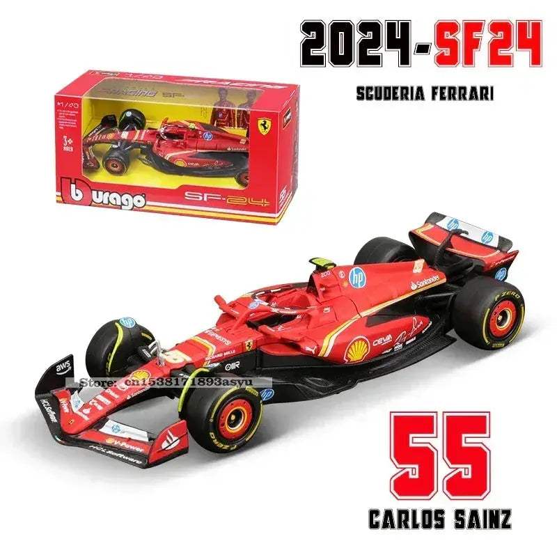 Ferrari Premium Die Cast 1 43 F1 SF24 SF23 CollectorsEdition - ToylandEU