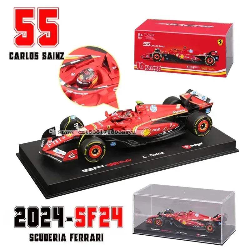Ferrari SF24 Diecast 1 To 43 Scale Model Collectible - ToylandEU