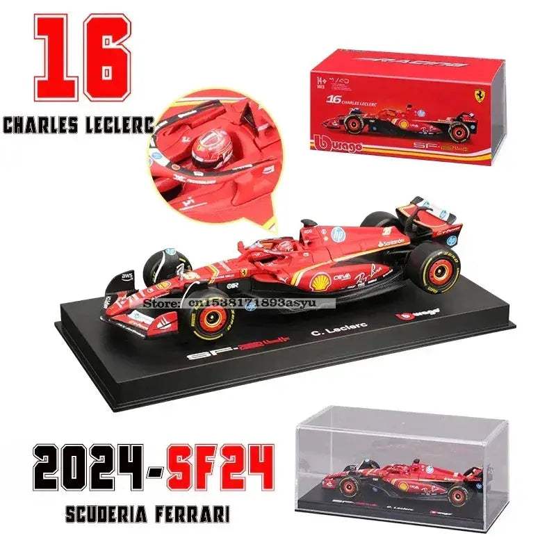 Ferrari SF24 Diecast 1 To 43 Scale Model Collectible - ToylandEU