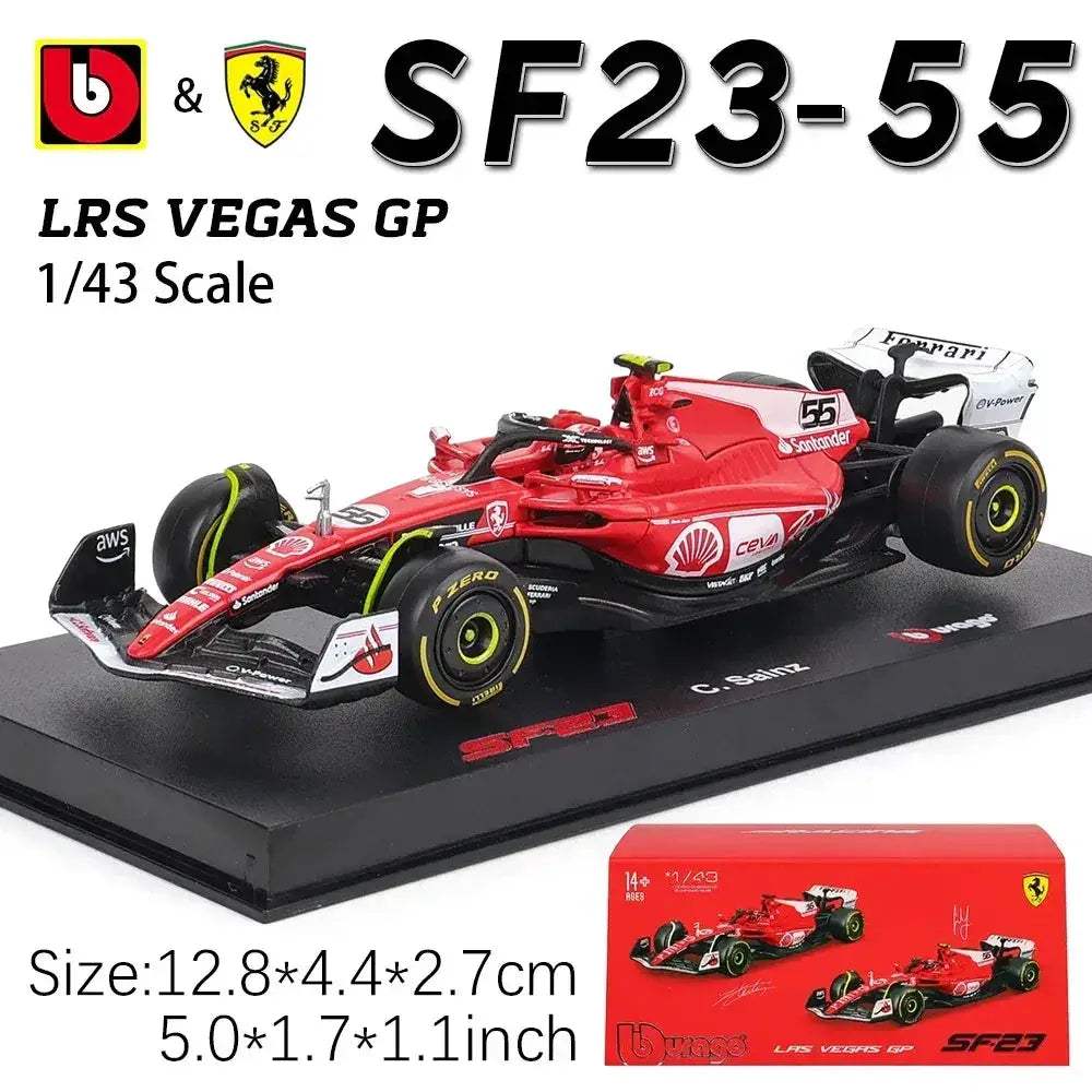 Ferrari SF24 Diecast 1 To 43 Scale Model Collectible - ToylandEU