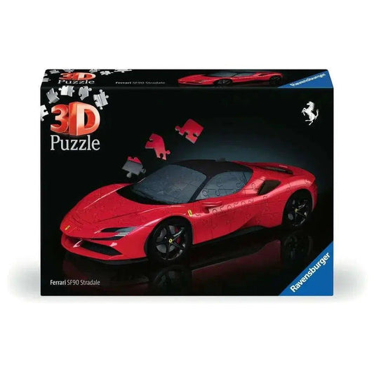  Ferrari SF90 Stradale 3D Jigsaw Puzzle Moving Wheels -  ToylandEU™
