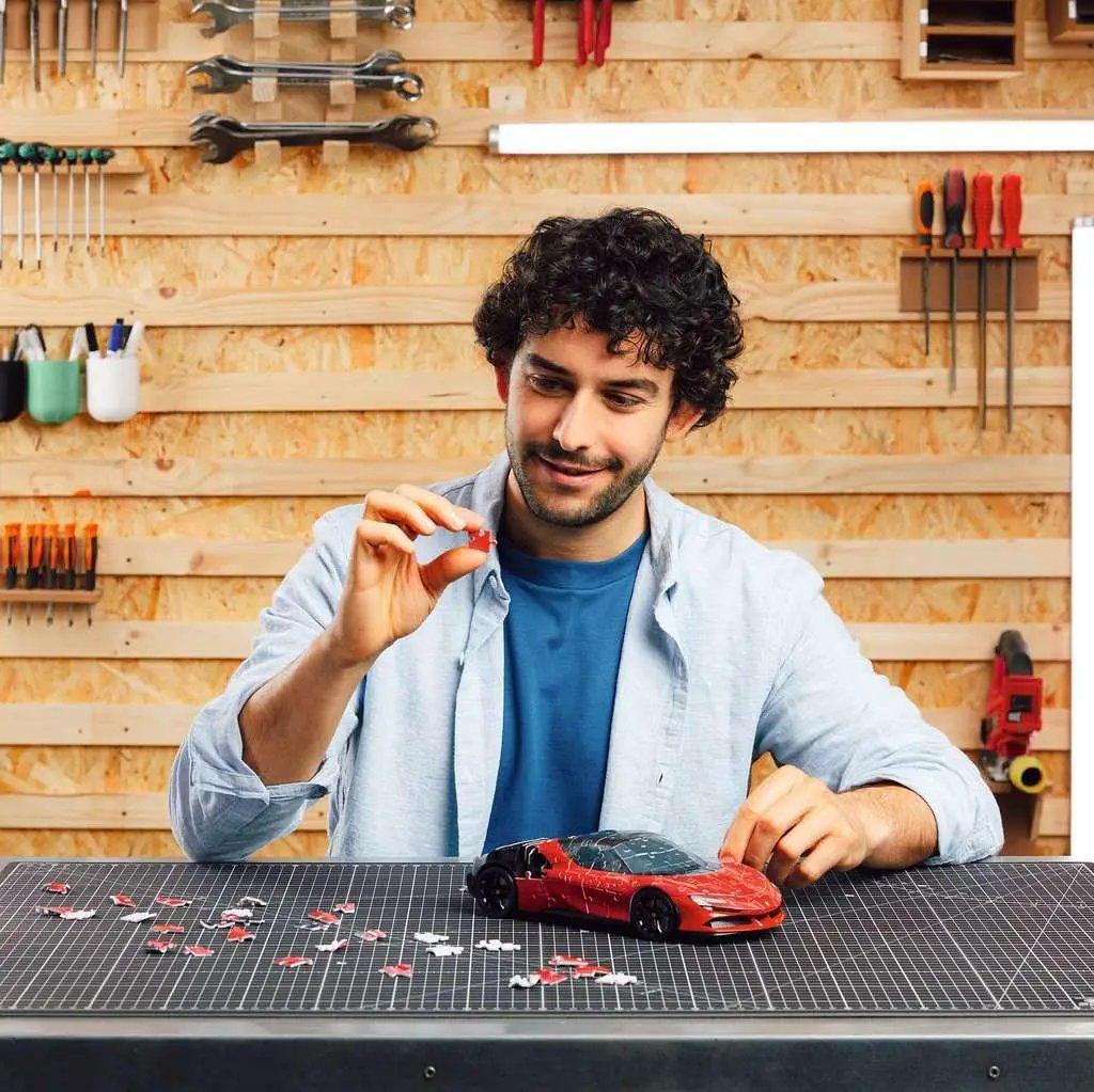  Ferrari SF90 Stradale 3D Jigsaw Puzzle Moving Wheels -  ToylandEU™