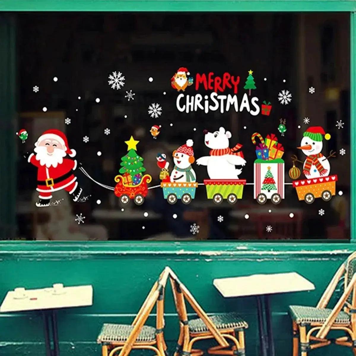  Festive Window Stickers 1 Piece Toyland EU -  ToylandEU™