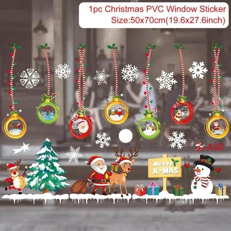  Festive Window Stickers 1 Piece Toyland EU -  ToylandEU™