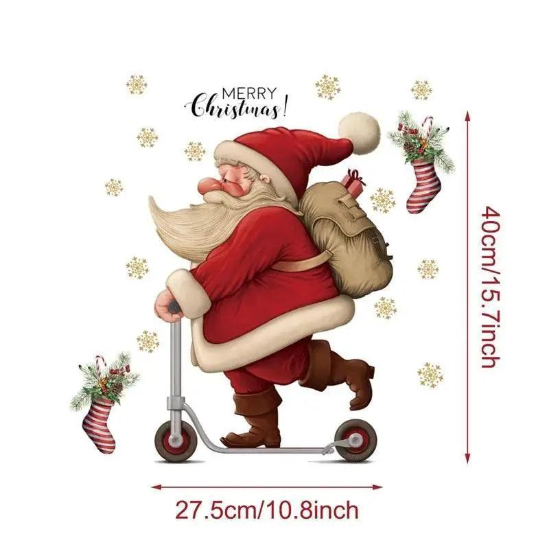  Festive Window Stickers 1 Piece Toyland EU -  ToylandEU™