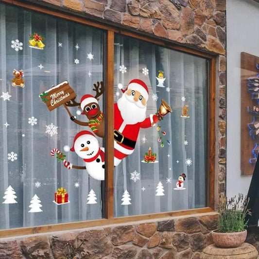  Festive Window Stickers 1 Piece Toyland EU -  ToylandEU™