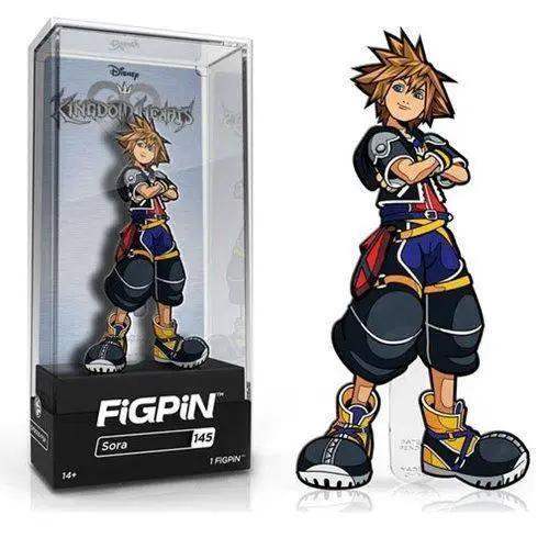 FiGPiN Sora Kingdom Hearts Hard Enamel Pin With Backer Stand - ToylandEU