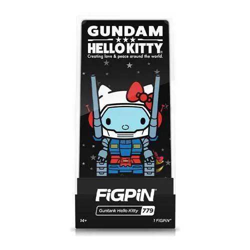 FiGPiN Enamel Pin Gundam Sanrio Guntank Hello Kitty Limited Edition - ToylandEU