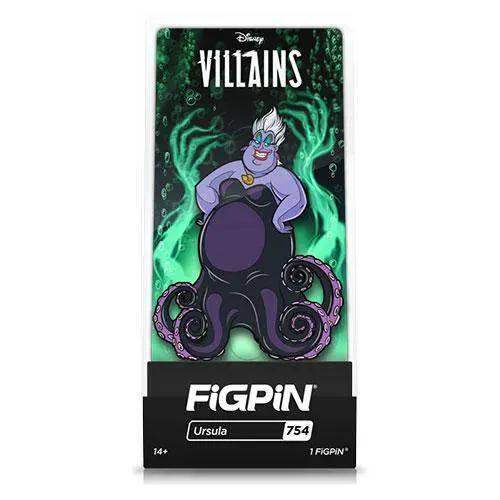 FiGPiN Enamel Pin Ursula Disney Villains Limited Edition - ToylandEU