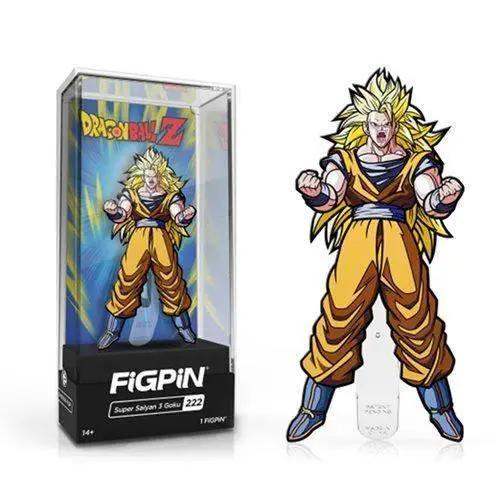 FiGPiN Enamel Pin Dragon Ball Z Super Saiyan 3 Goku - ToylandEU