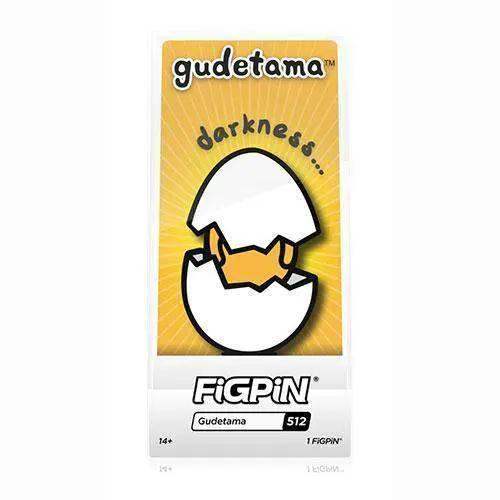Limited Edition Gudetama FiGPiN Enamel Pin With Collector Display Box - ToylandEU