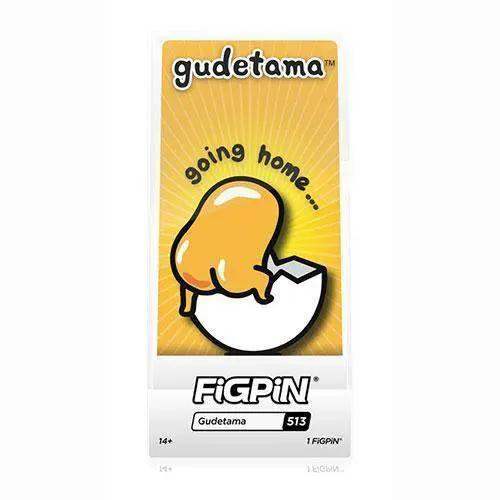 Limited Edition Gudetama FiGPiN Enamel Pin With Collector Display Box - ToylandEU
