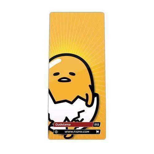 Limited Edition Gudetama FiGPiN Enamel Pin With Collector Display Box - ToylandEU