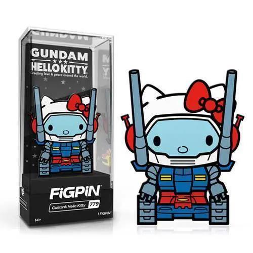  FiGPiN Enamel Pin Gundam Hello Kitty Guntank Ltd Ed -  ToylandEU™