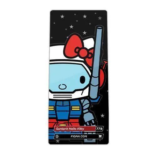  FiGPiN Enamel Pin Gundam Hello Kitty Guntank Ltd Ed -  ToylandEU™