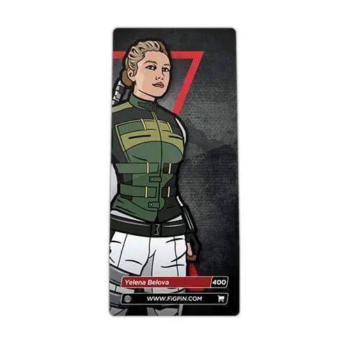 FiGPiN Enamel Pin Black Widow Collectible Display Case - ToylandEU