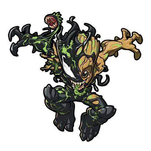 Venom FiGPiN Enamel Pin Marvel Spider Man Maximum Venom - ToylandEU