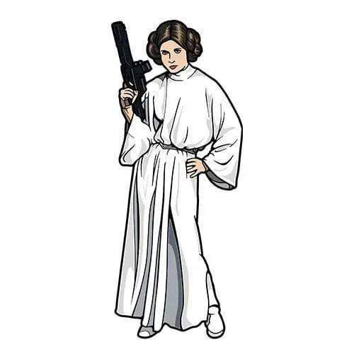 FiGPiN Star Wars Enamel Pin Luke Skywalker Limited Edition - ToylandEU
