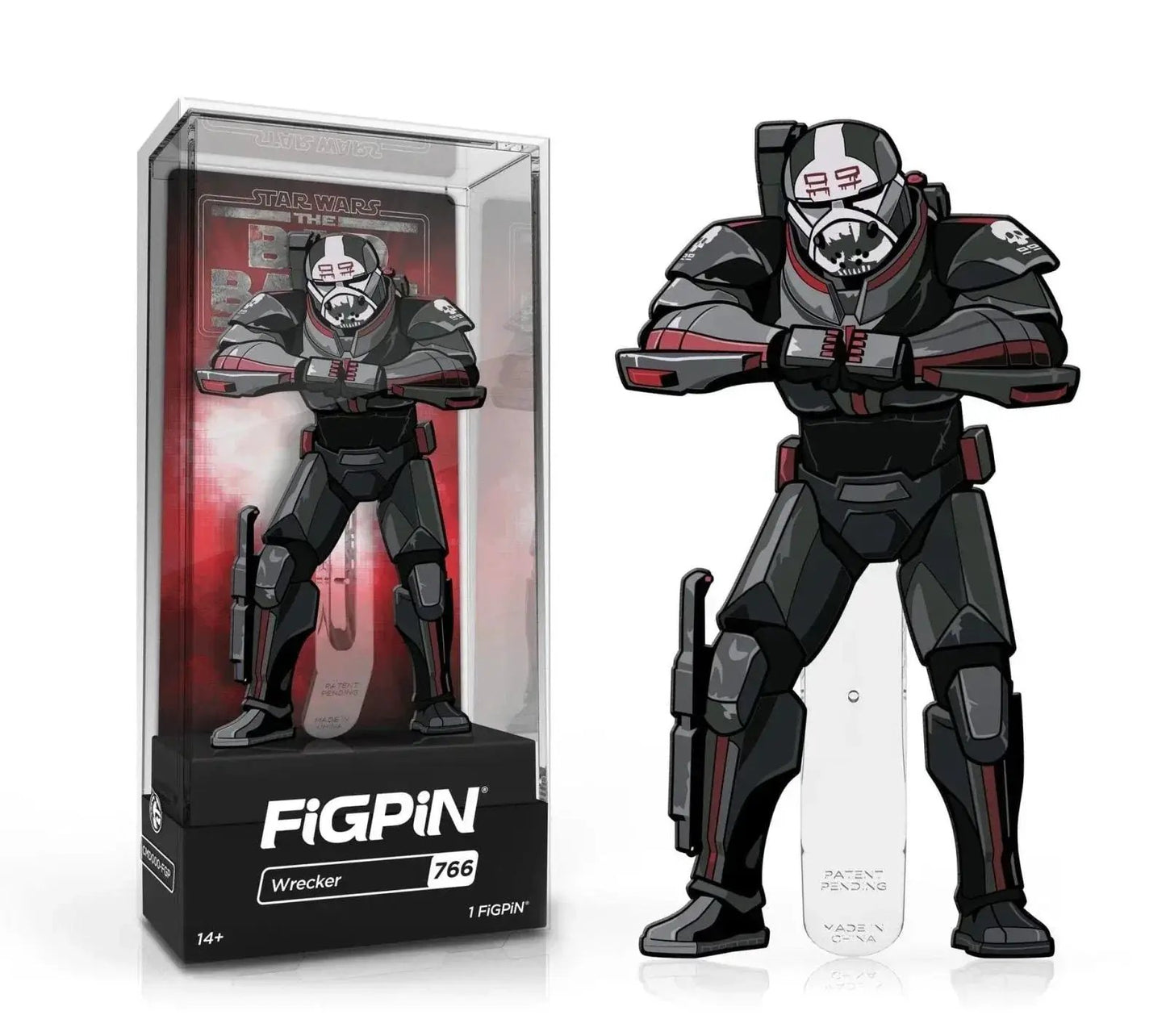 FiGPiN Enamel Pin The Bad Batch Wrecker Collectible - ToylandEU
