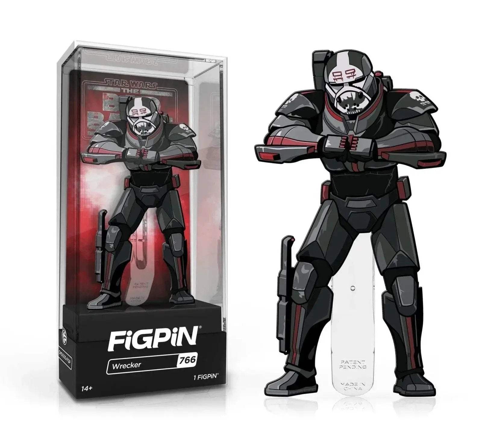 FiGPiN Enamel Pin The Bad Batch Wrecker Collectible - ToylandEU