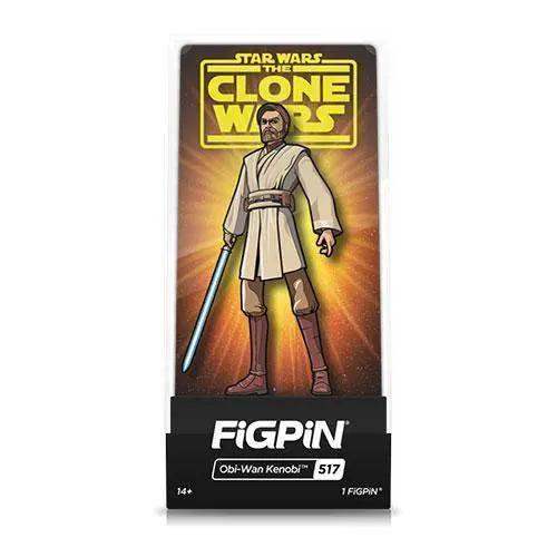 Obi Wan Kenobi FiGPiN Enamel Pin Star Wars Display Ready - ToylandEU