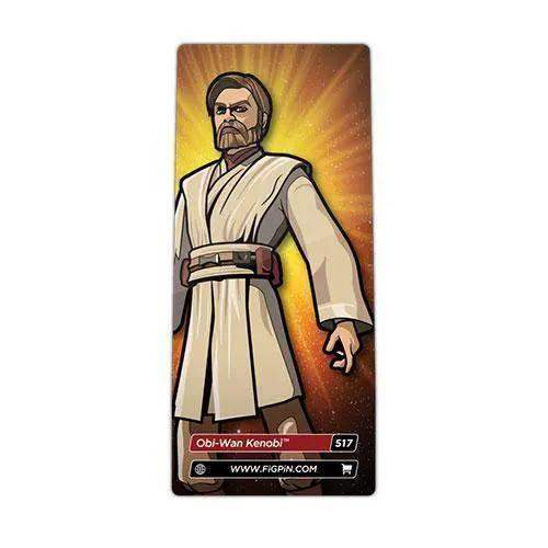 Obi Wan Kenobi FiGPiN Enamel Pin Star Wars Display Ready - ToylandEU