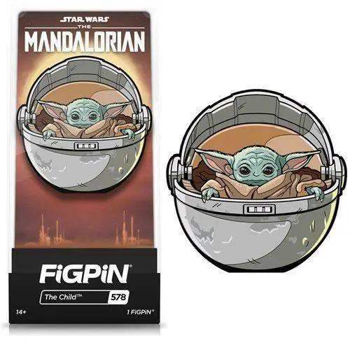 FiGPiN Enamel Pin The Mandalorian Star Wars Collectible - ToylandEU