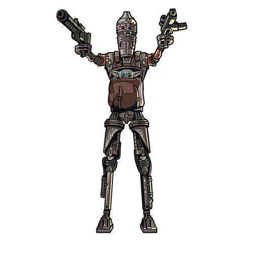 FiGPiN Enamel Pin The Mandalorian Star Wars Collectible - ToylandEU