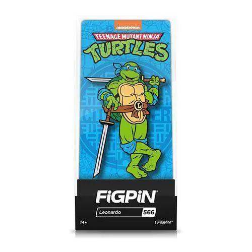 TMNT FiGPiN Enamel Pin Leonardo With 3-Inch Display Stand - ToylandEU