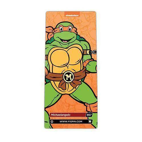 TMNT FiGPiN Enamel Pin Leonardo With 3-Inch Display Stand - ToylandEU