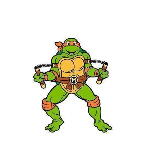 TMNT FiGPiN Enamel Pin Leonardo With 3-Inch Display Stand - ToylandEU
