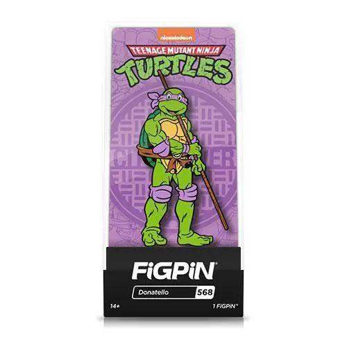 TMNT FiGPiN Enamel Pin Leonardo With 3-Inch Display Stand - ToylandEU