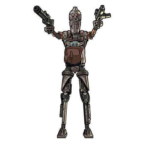  FiGPiN Enamel Pin The Mandalorian Collectible Case -  ToylandEU™