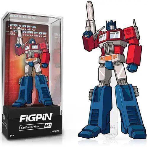 FiGPiN Enamel Pin Transformers Optimus Prime Museum Quality Display - ToylandEU