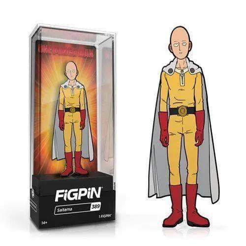 FiGPiN Saitama One Punch Man Enamel Pin Museum Quality Display - ToylandEU