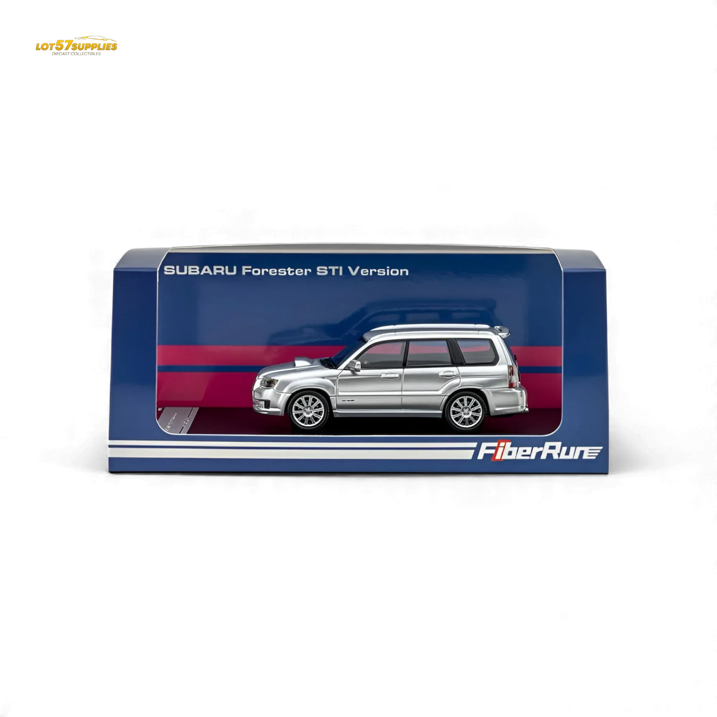 Fiberrun Subaru Forester Silver 1:64 - ToylandEU