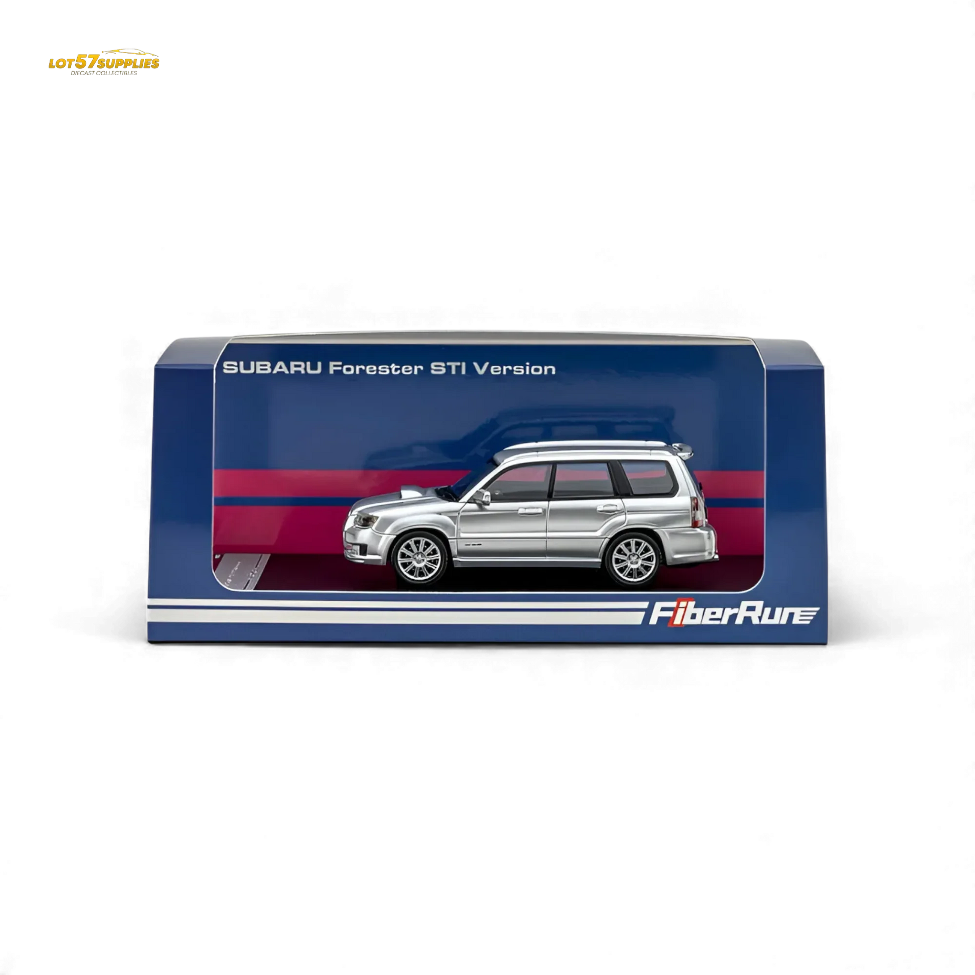 Fiberrun Subaru Forester Silver 1:64 - ToylandEU