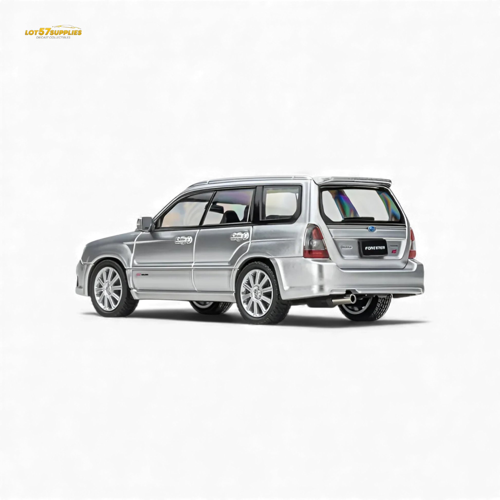 Fiberrun Subaru Forester Silver 1:64 - ToylandEU