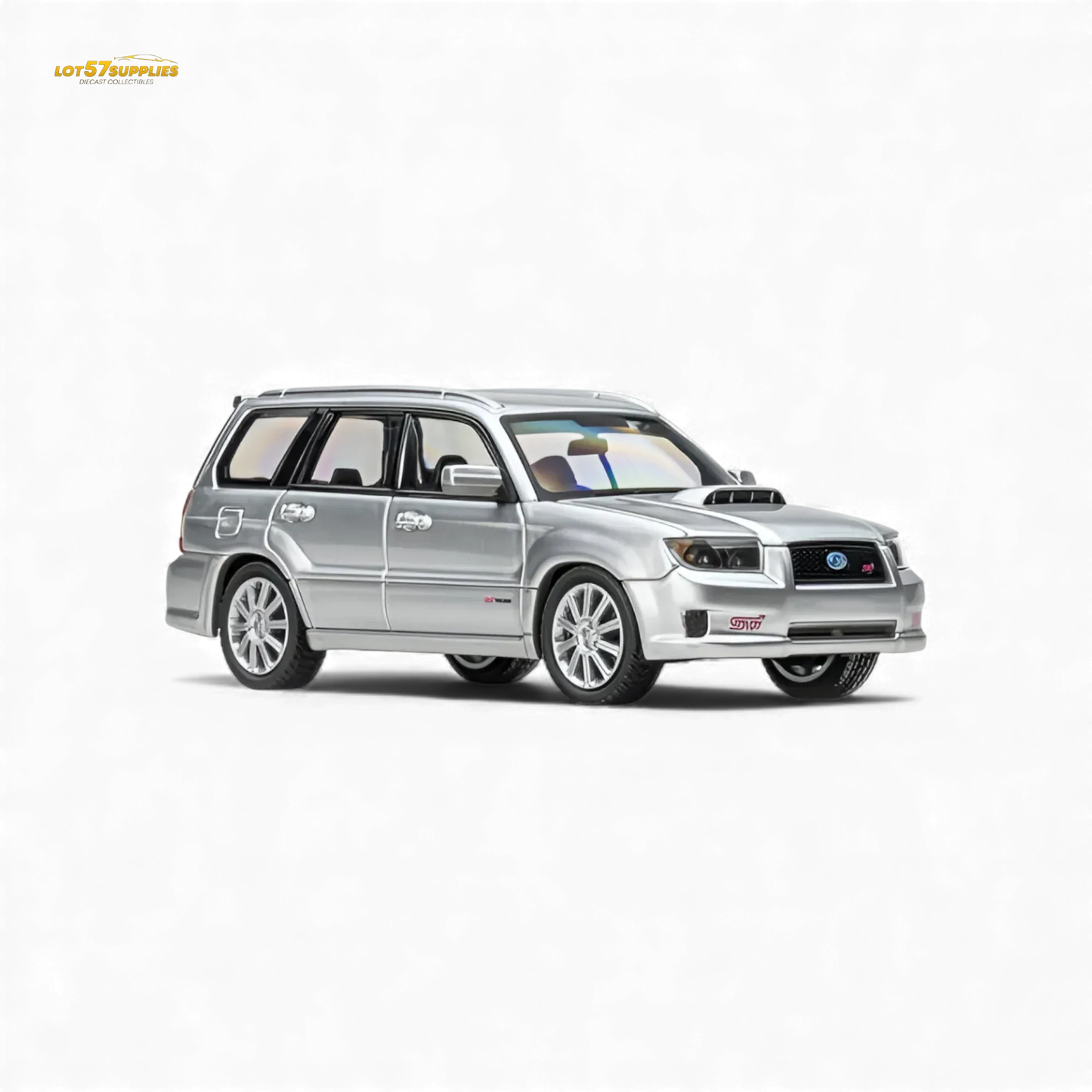 Fiberrun Subaru Forester Silver 1:64 - ToylandEU
