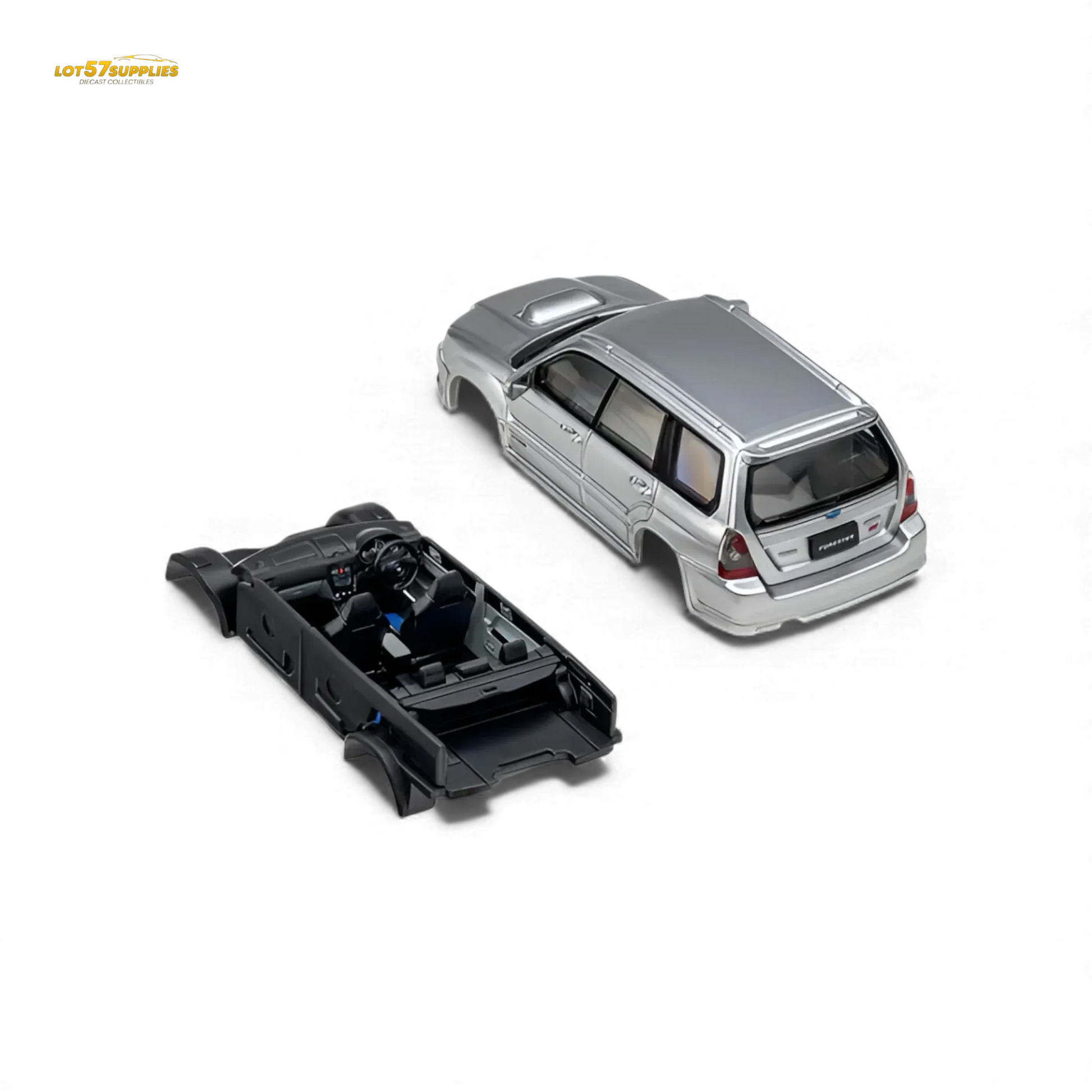 Fiberrun Subaru Forester Silver 1:64 - ToylandEU