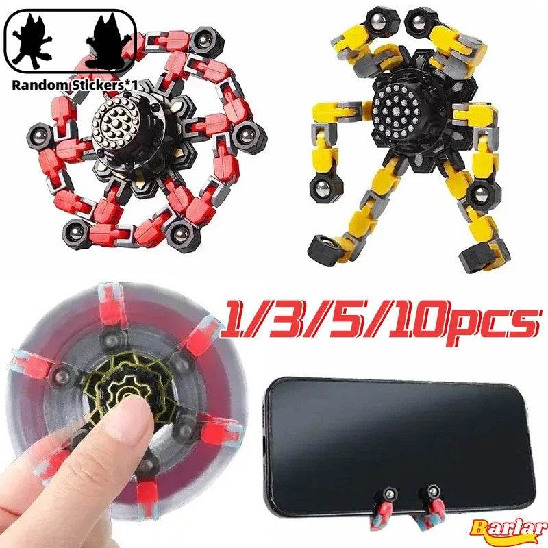 Fidget Chain Toys for Adults and Kids Stress Relief 1/3/5/10pcs - ToylandEU