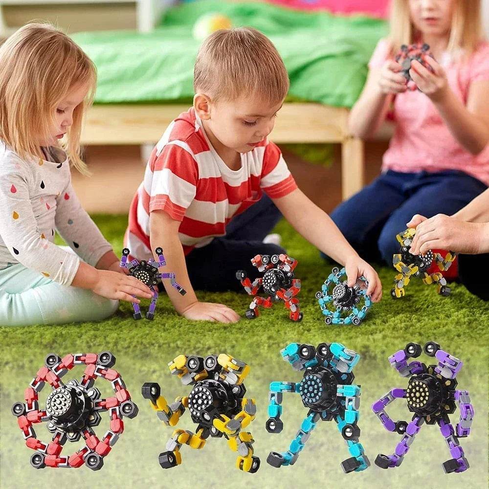 Fidget Chain Toys for Adults and Kids Stress Relief 1/3/5/10pcs - ToylandEU