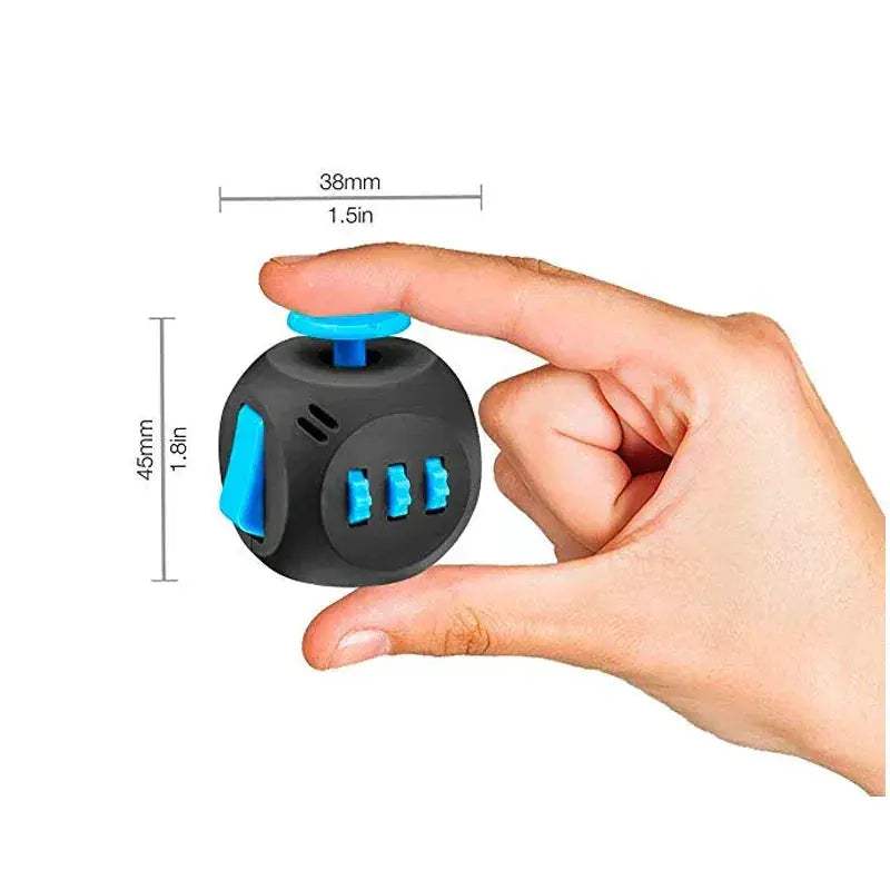 Fidget Cube Toy For Stress Relief And Focus Six Sided - ToylandEU